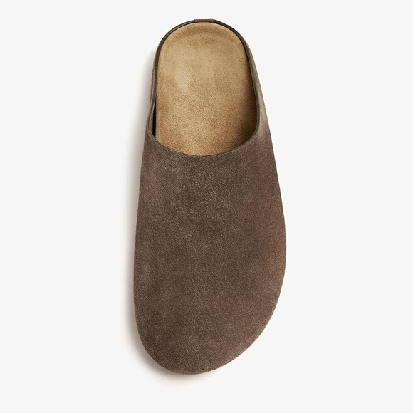 Chic Brown Suede Mules - Picture 2 of 7